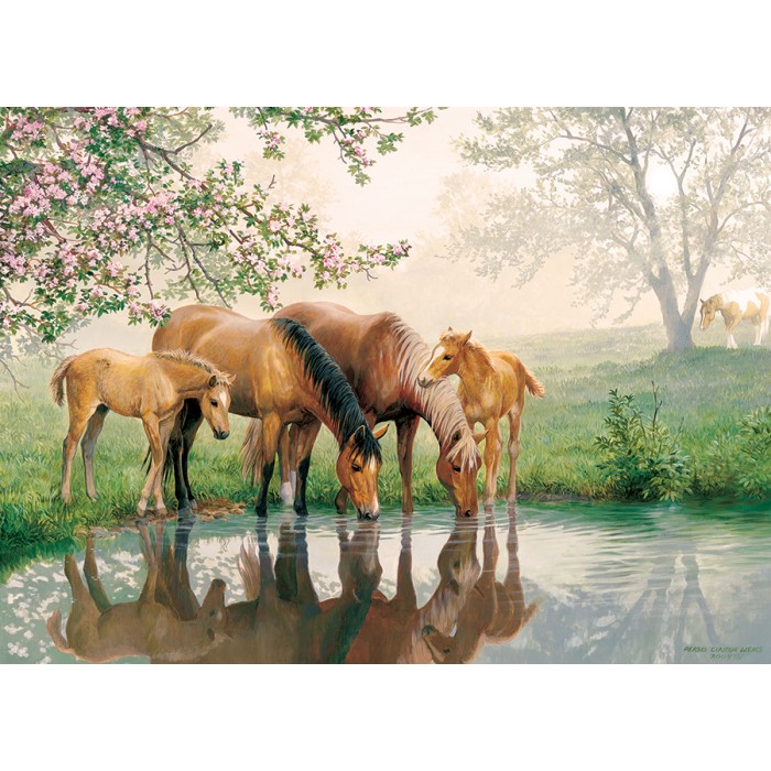 Puzzle XXL dijelovi - Horse Family