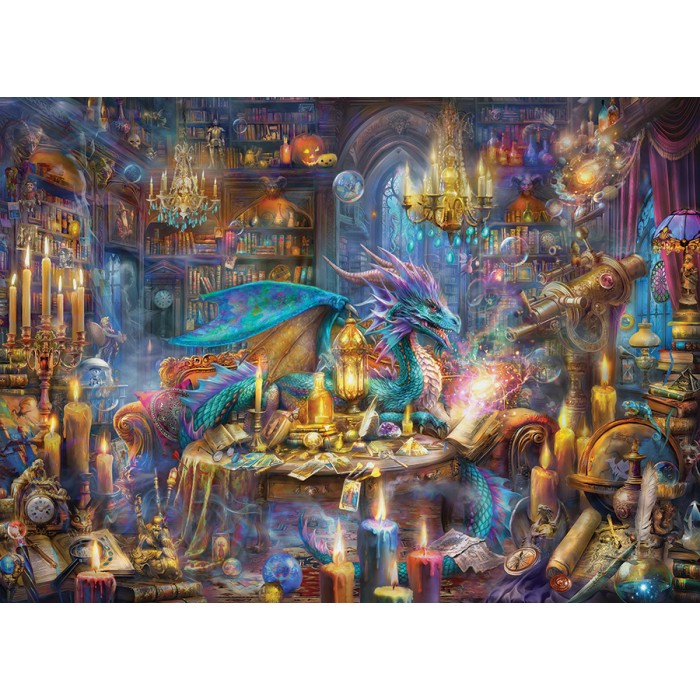 Puzzle Čuvar biblioteke - Family Pieces