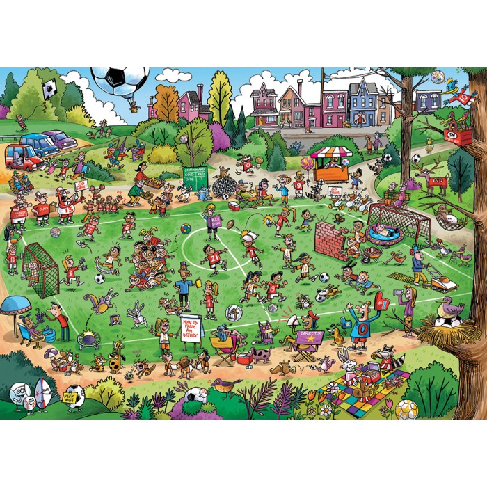 Puzzle Familly Pieces - Offside Antics