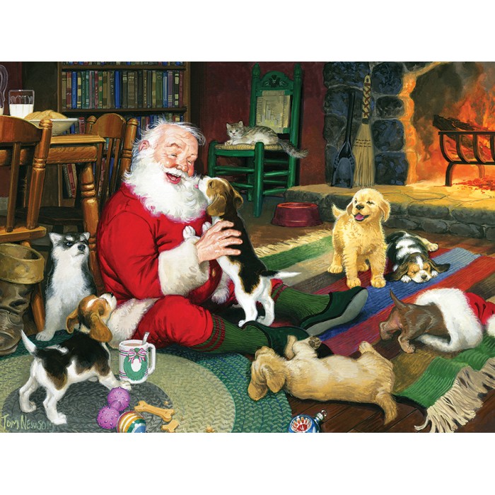 Puzzle XXL dijelovi - Santa's Playtime