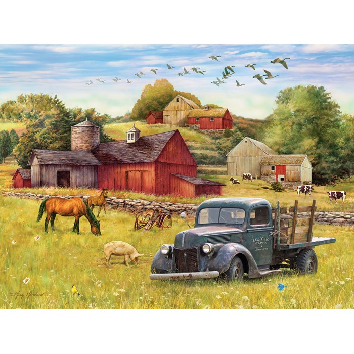 Puzzle XXL dijelovi - Summer Afternoon on the Farm