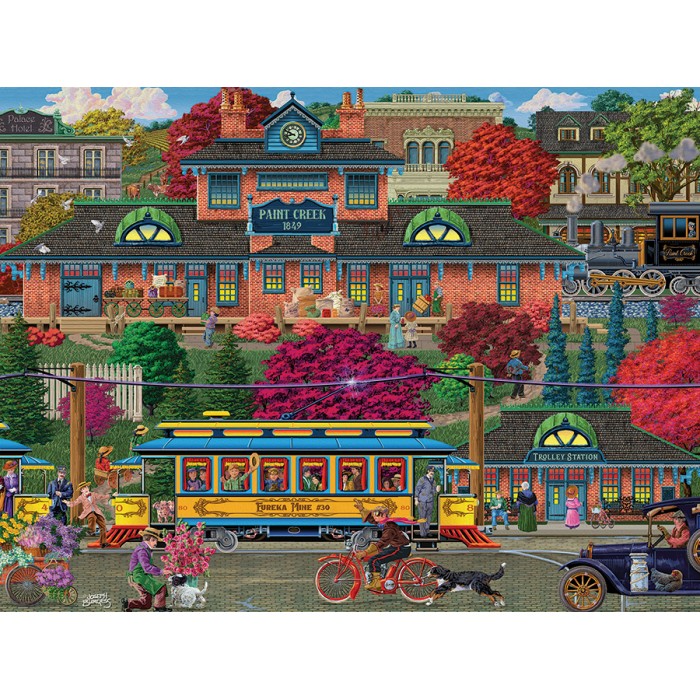 Puzzle XXL dijelovi - Trolley Station