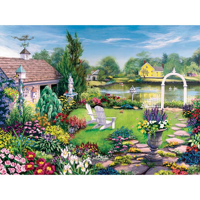 Puzzle Na ribnjaku