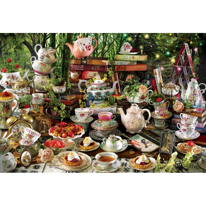 Puzzle Mad Hatter's Tea Party