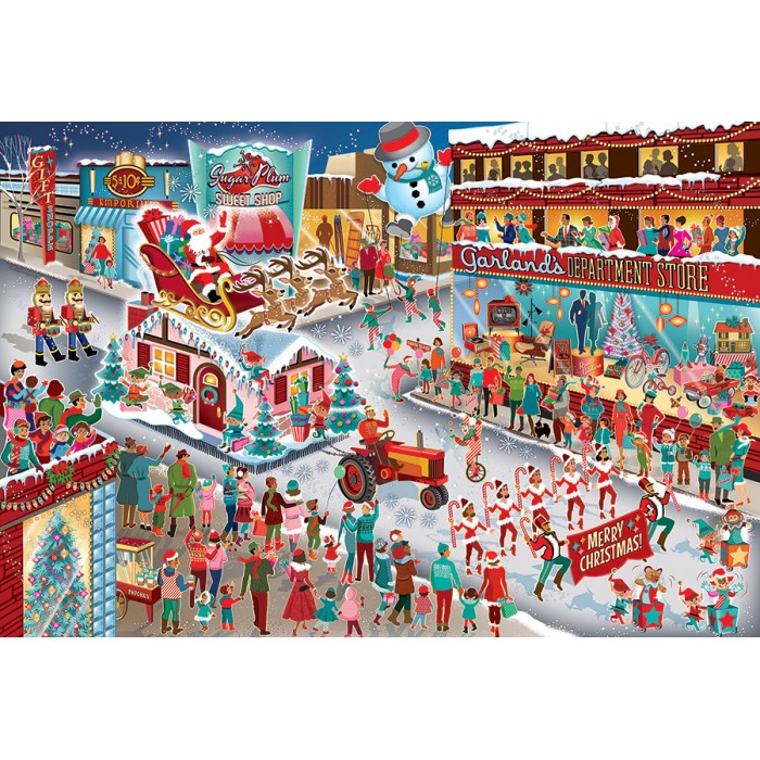 Puzzle Parada Djeda Mraza