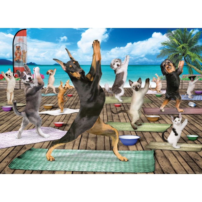 Puzzle XXL dijelovi - Yoga Spa