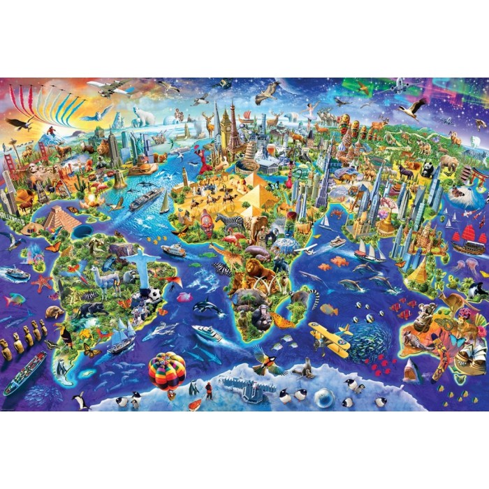 Puzzle Crazy World