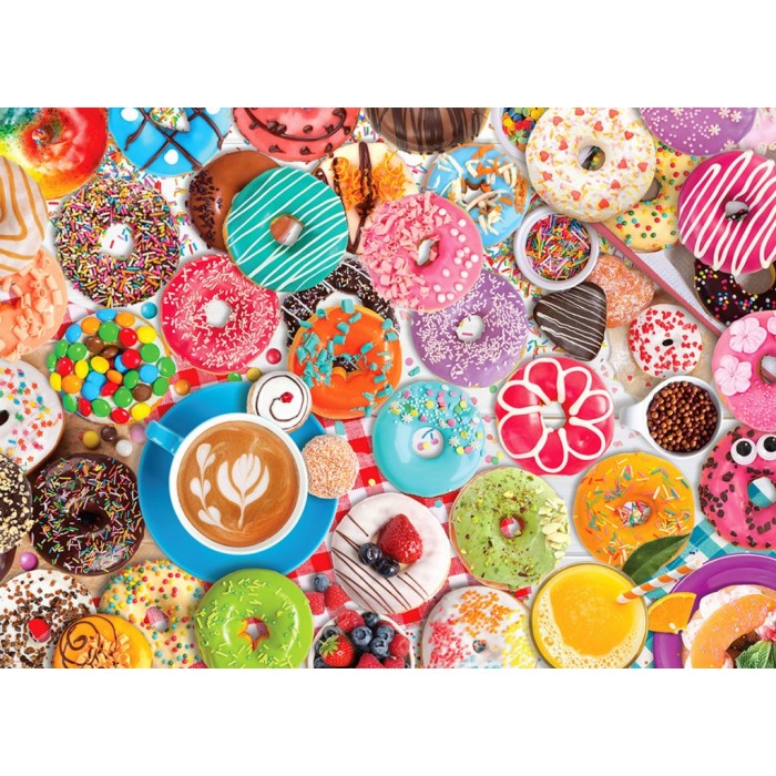 Puzzle Donut Party