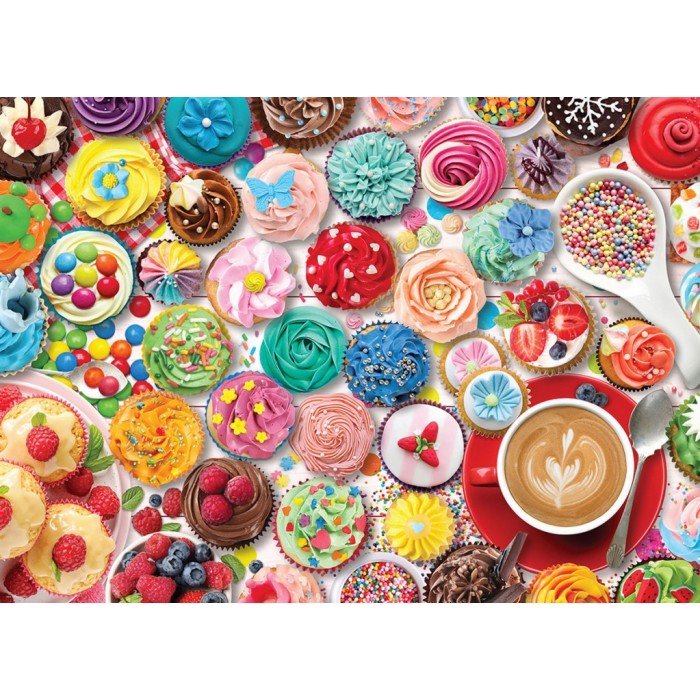 Puzzle Cupcake Party