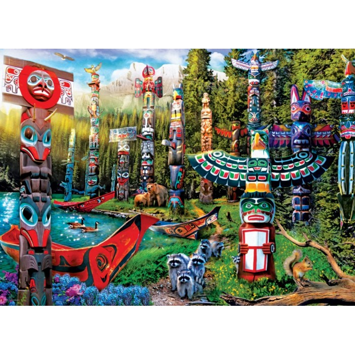 Puzzle XXL dijelovi - Totem Dreams
