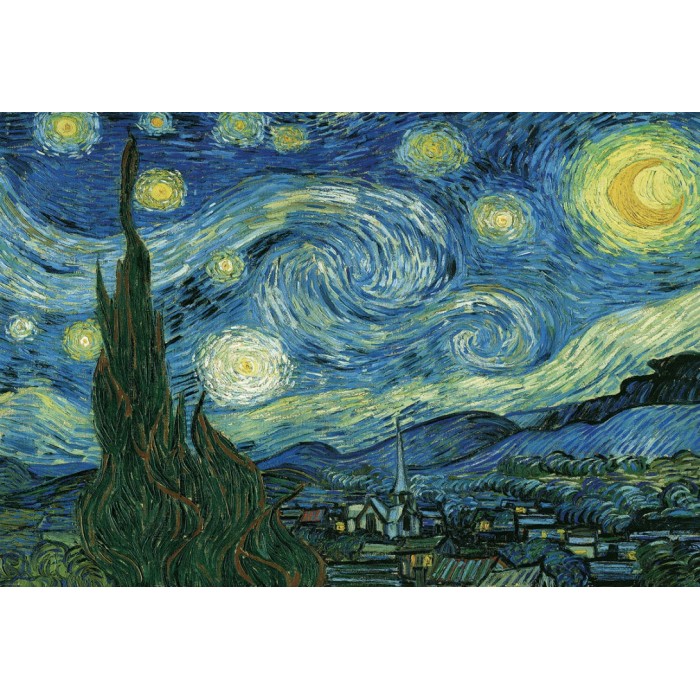 Puzzle Vincent van Gogh: Zvjezdana noć