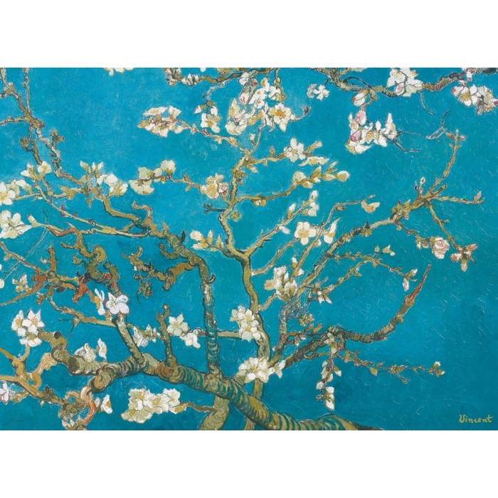 Puzzle Van Gogh: Cvjetna grana badema