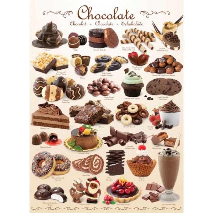Puzzle Sweet Line - Chocolate