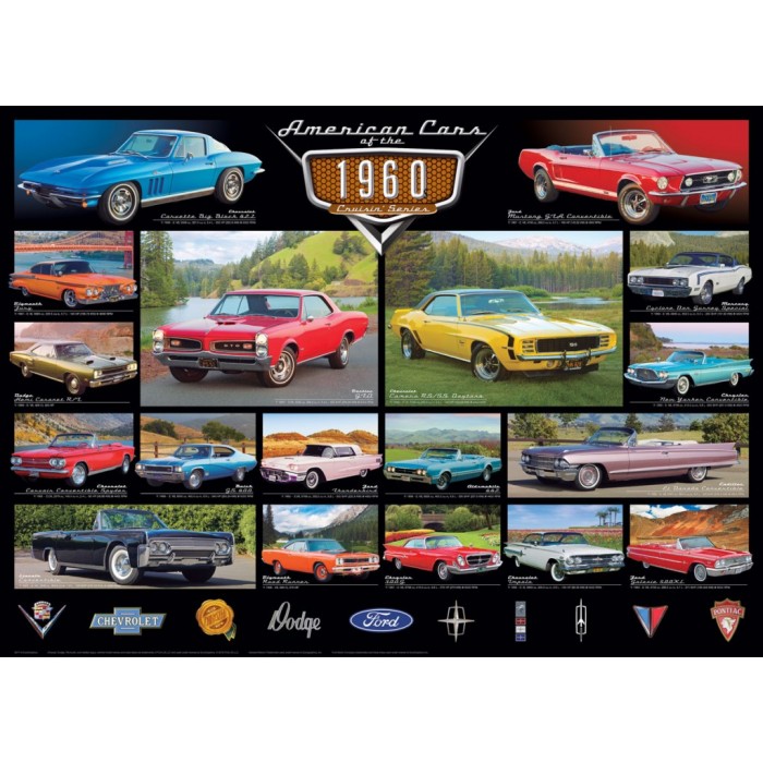 Puzzle American Cars of the 1960s