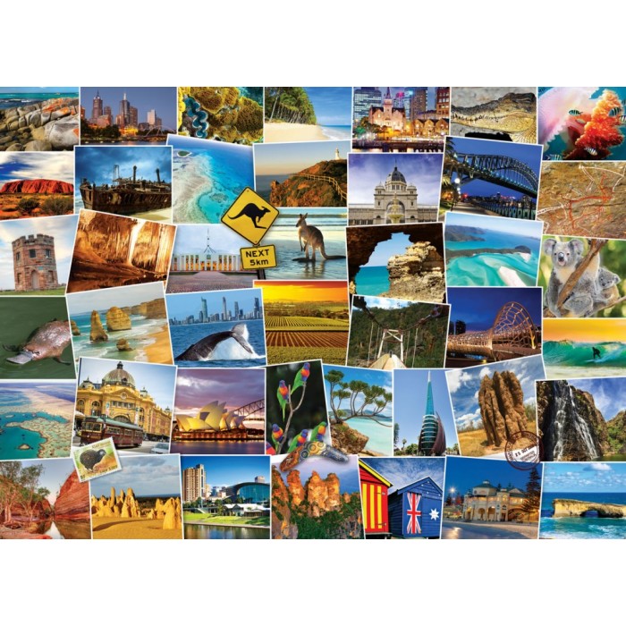 Puzzle Globetrotter Australia
