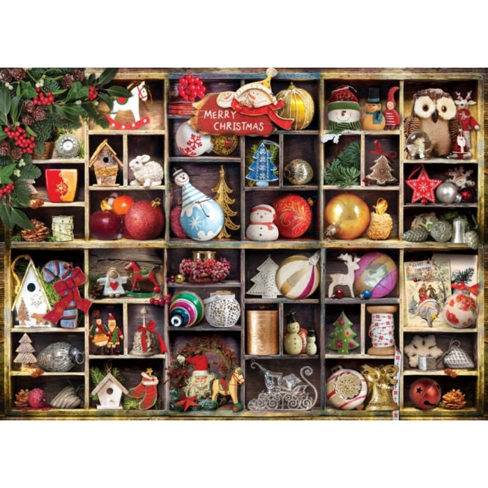 Puzzle Božićni ukrasi