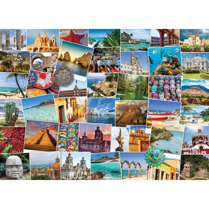 Puzzle Globetrotter Mexico