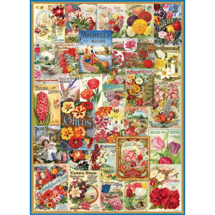 Puzzle Katalog sjemena cvijeća