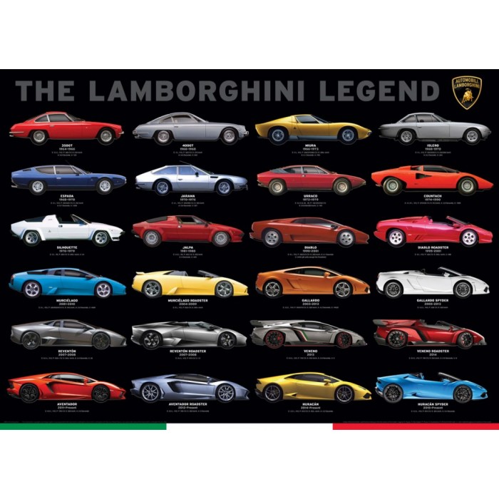 Puzzle The Lamborghini Legend