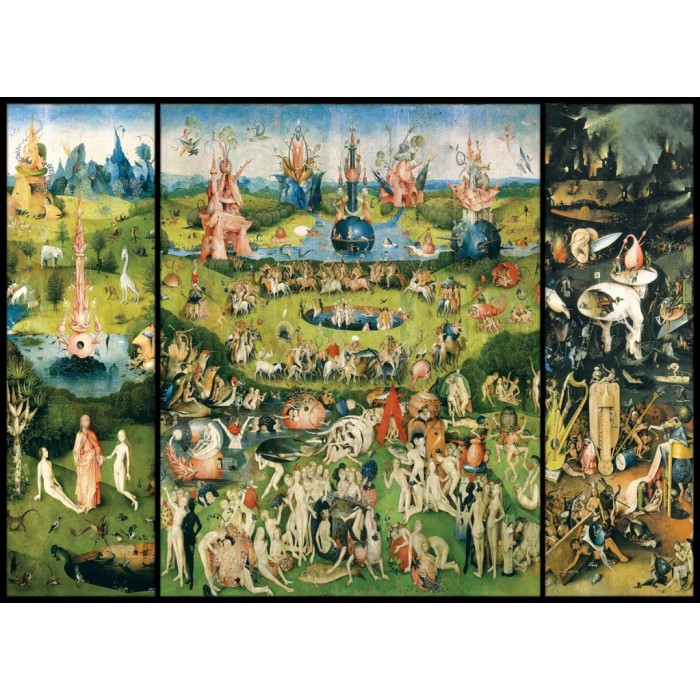 Puzzle Jérôme Bosch: Vrt užitaka