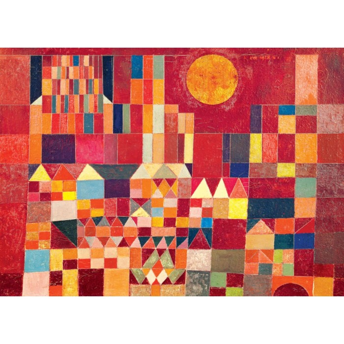 Puzzle Paul Klee - Dvorac i sunce