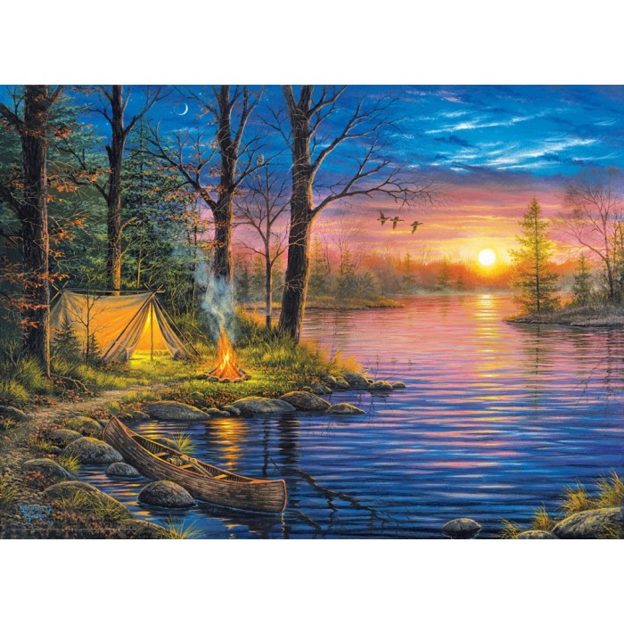 Puzzle Večernja magla