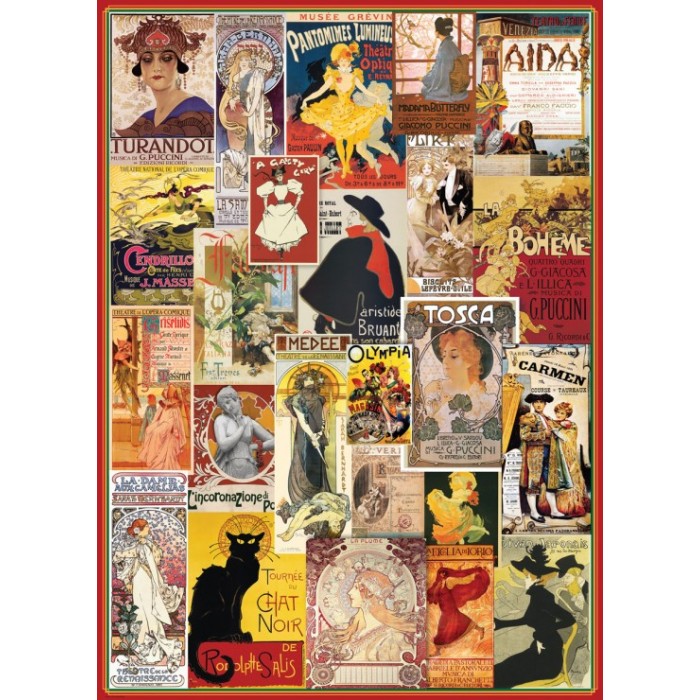 Puzzle Plakati za pozorište i operu