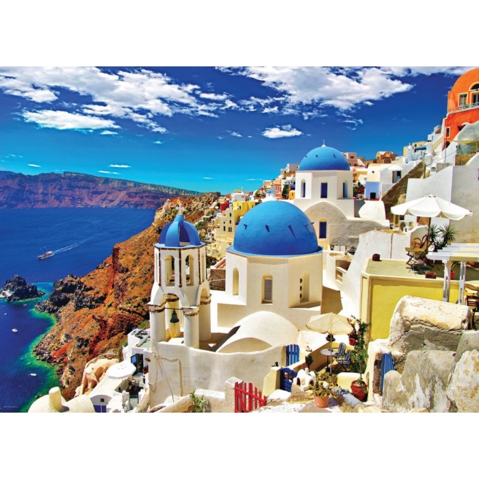 Puzzle Santorini