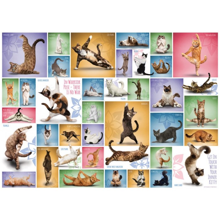 Puzzle Yoga Cats