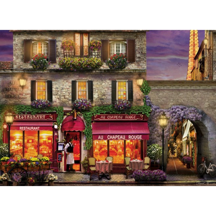 Puzzle David Mc Lean - Restaurant au Chapeau Rouge