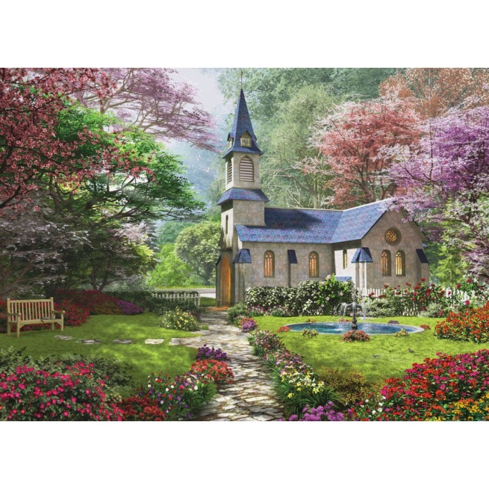 Puzzle Dominic Davison - Cvjetni vrt