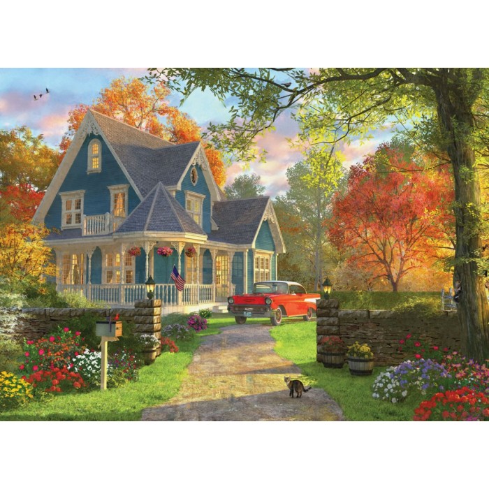 Puzzle Dominic Davison - The Blue Country House