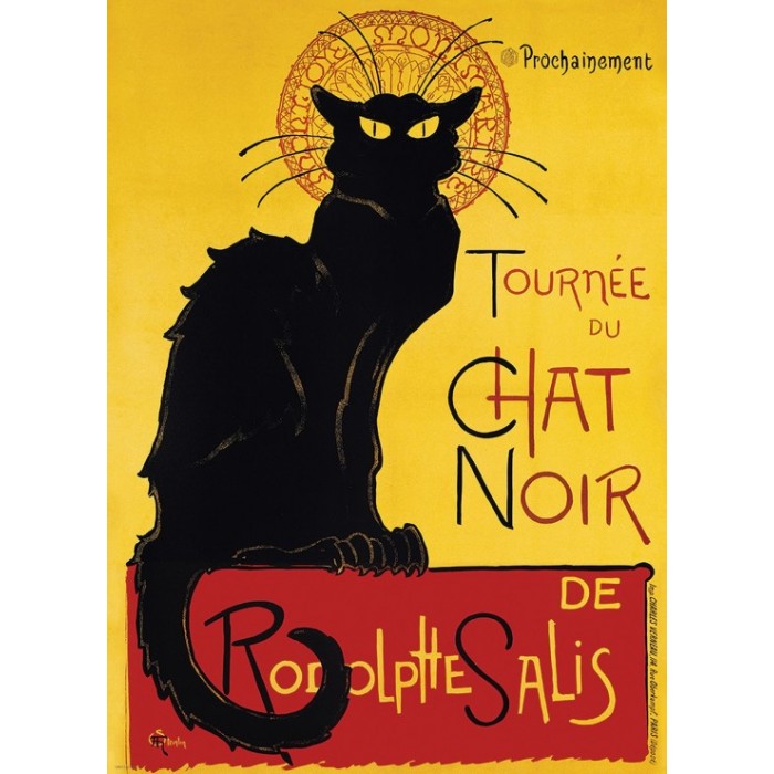 Puzzle Tournée du Chat Noir