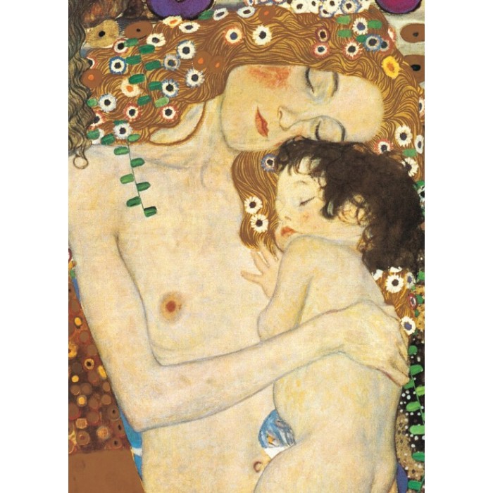Puzzle Gustav Klimt: Tri životna doba (detalj)