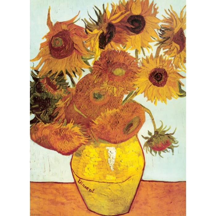 Puzzle Van Gogh: Suncokreti