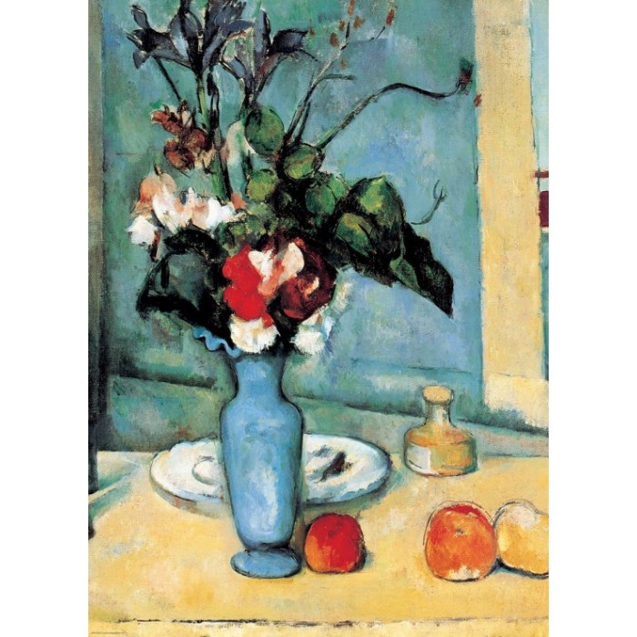 Puzzle Paul Cezanne: Plava vaza (detalj)