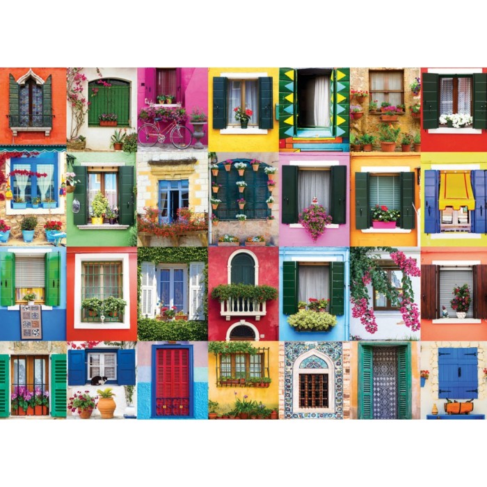 Puzzle Mediterranean Windows