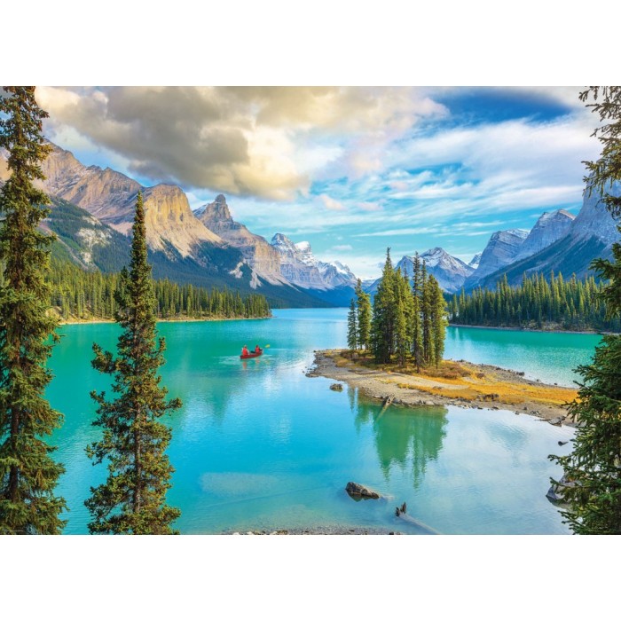 Puzzle Maligne Lake Alberta