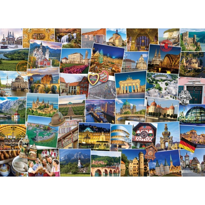 Puzzle Globetrotter Njemačka