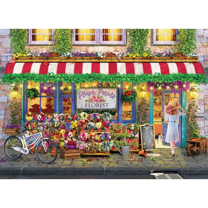 Puzzle Plush Petals Flower Shop