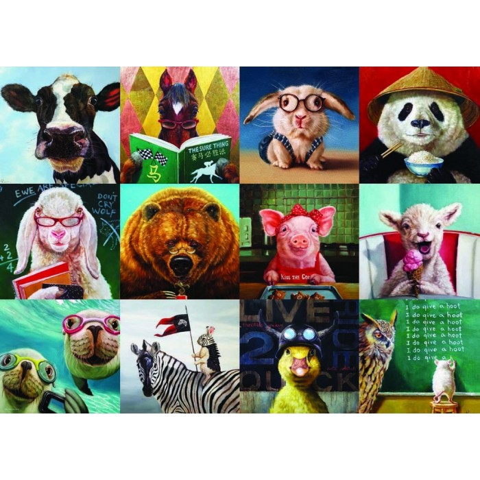 Puzzle Funny Animals