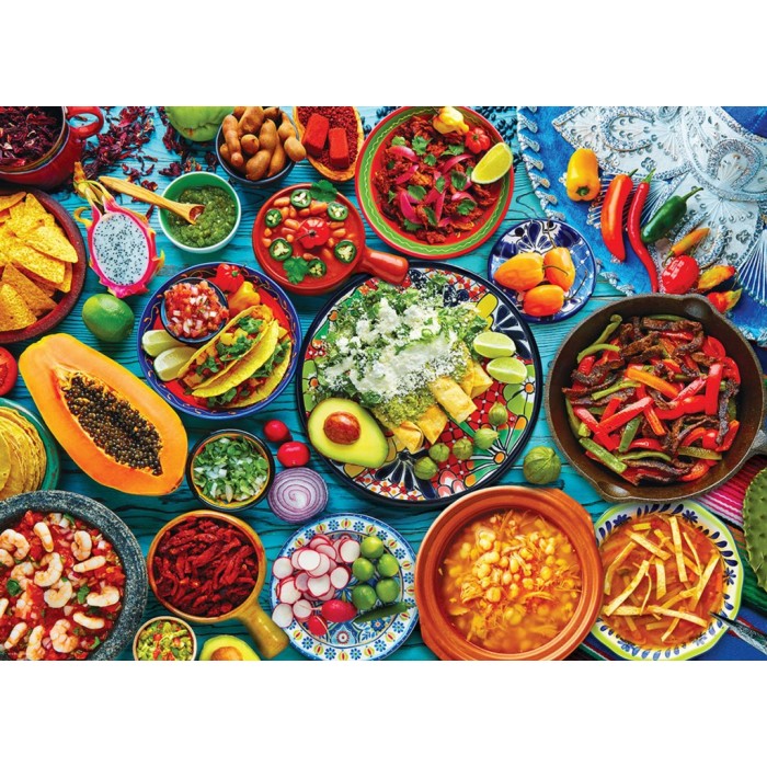 Puzzle Mexican Table