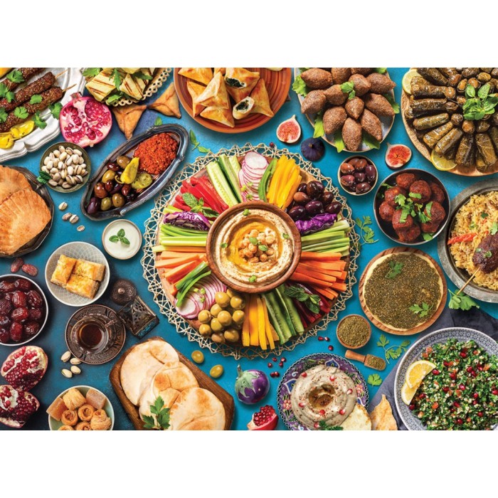 Puzzle Middle Eastern Table