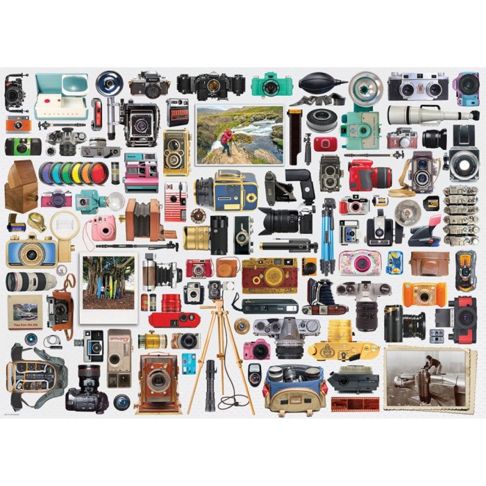 Puzzle World of Cameras