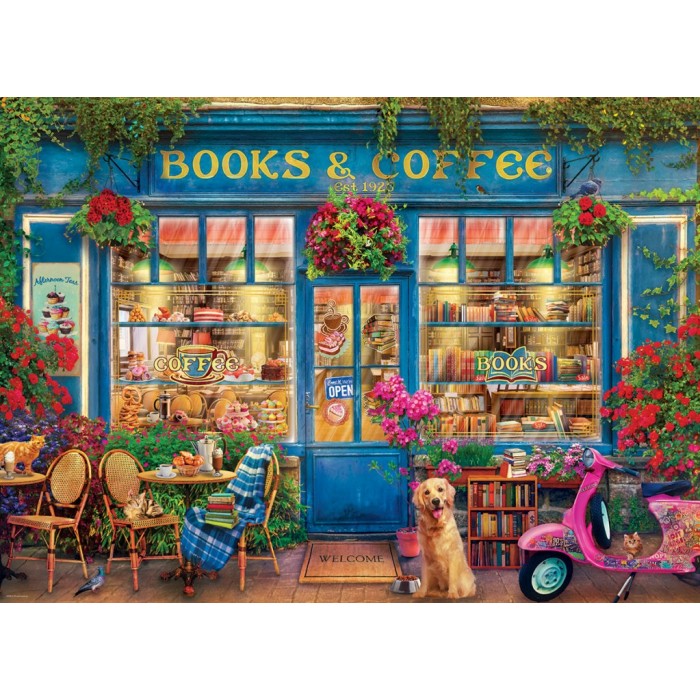 Puzzle Knjige i kafa - Gary Walton