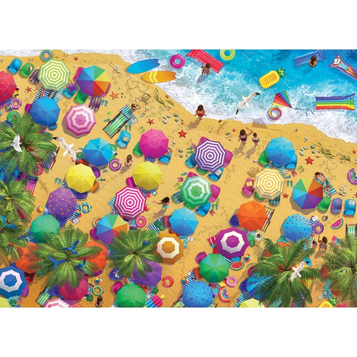 Puzzle Ljetna zabava na plaži