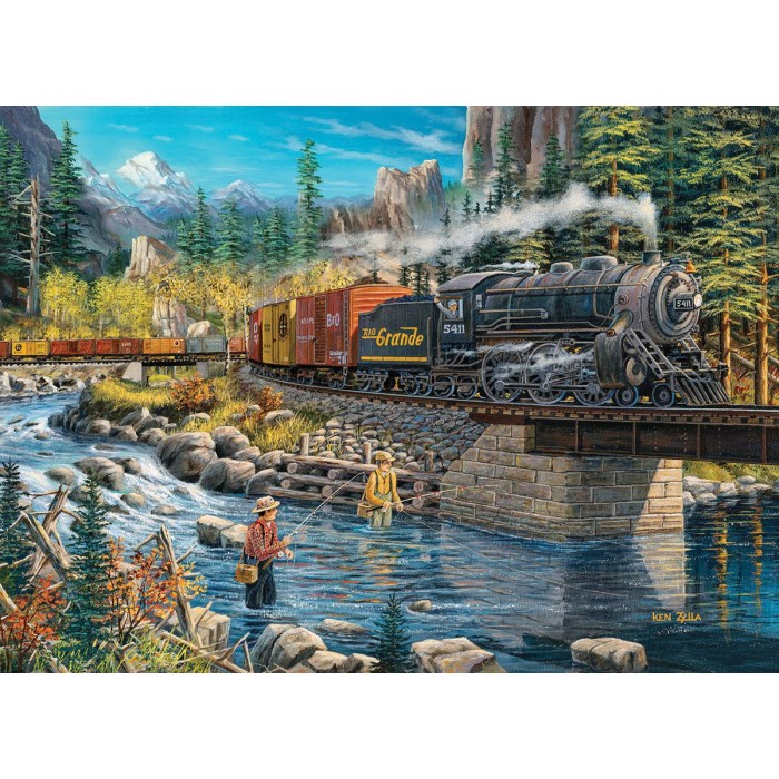 Puzzle Tišina na rijeci je prekinuta