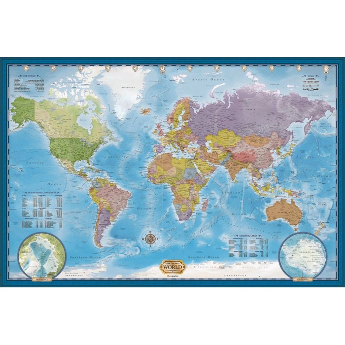 Puzzle Karta svijeta