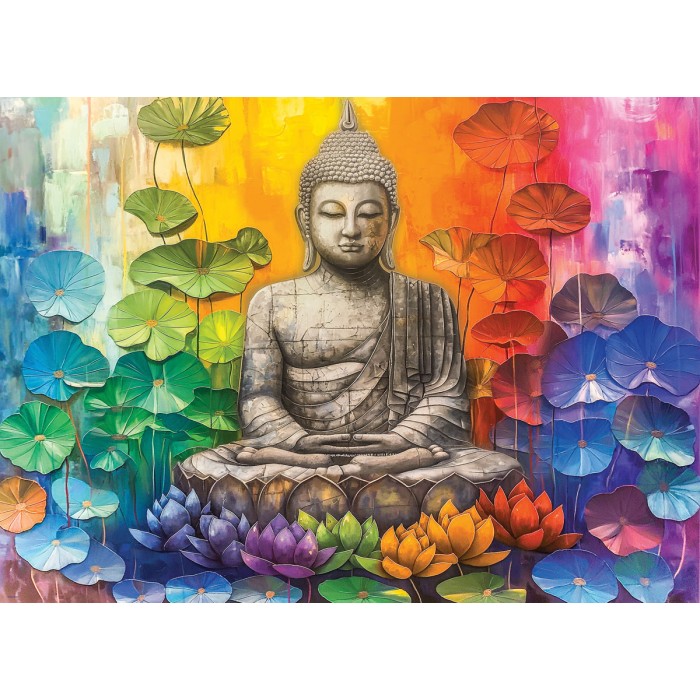 Puzzle Šareni Buda