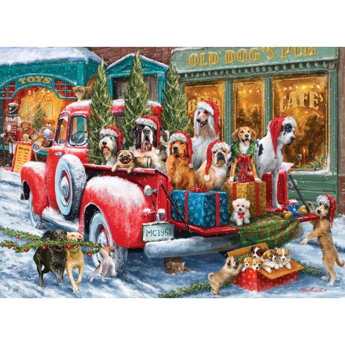 Puzzle Pokloni za štence